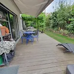 Appartement pour un couple, jardin